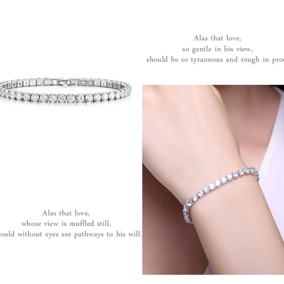 Jewelry Jewelry - Crystal Tennis Bracelet